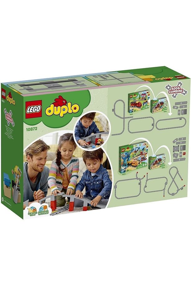 Duplo Tren Köprü Ve Rayları 10872 - Çocuklar Için Oyuncak Yapım Seti (26 Parça) - 8
