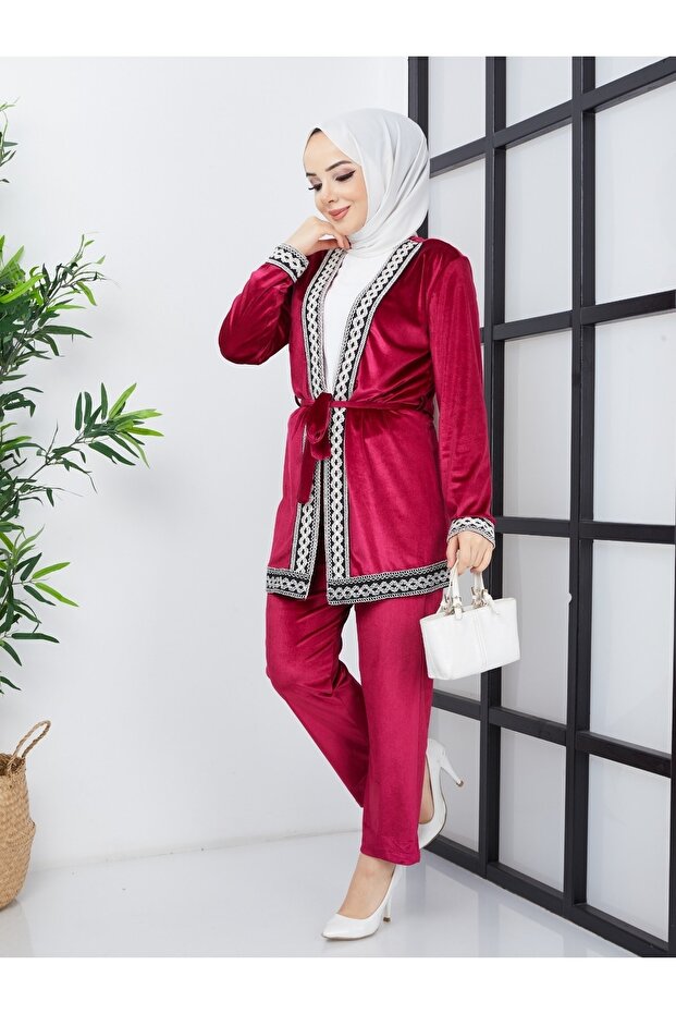 Kadın Kadife Takım - 3