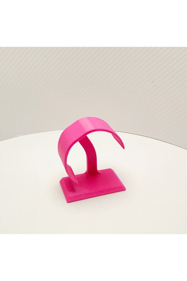 Pembe Renk Saat Standı - 7