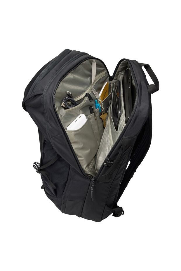 Enroute 30l Siyah Notebook Sırt Çantası - 5