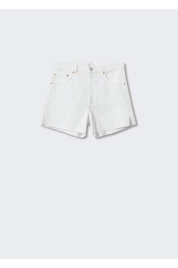 Rahat Kesim Denim Şort - 3