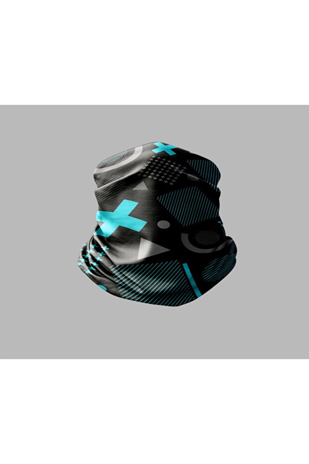 Camouflage Designed Biker Buff Mask Outdoor Neck Collar Unisex Bandana
