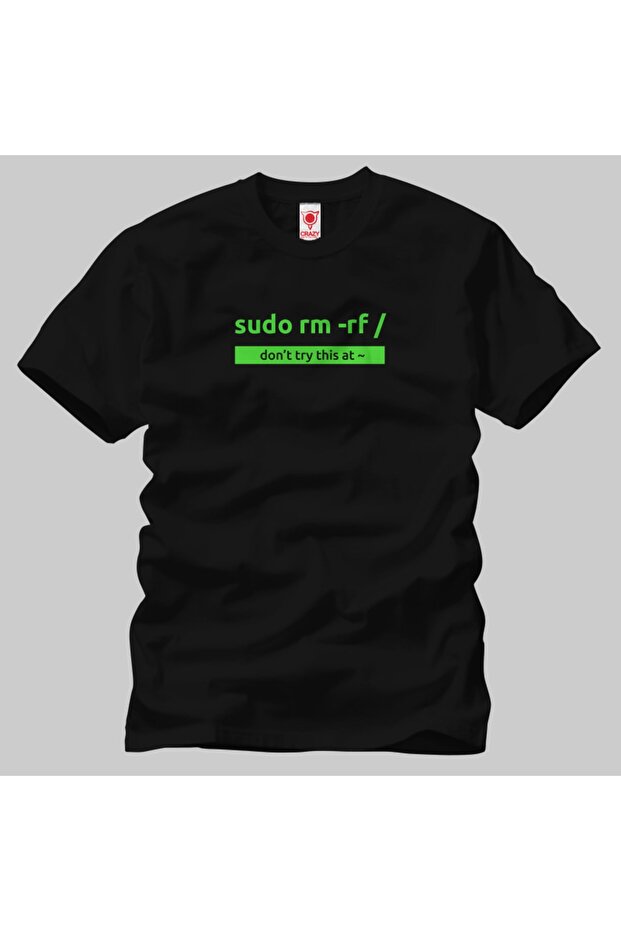 Μπλουζάκι Unisex Sudo Rm Rf - 1