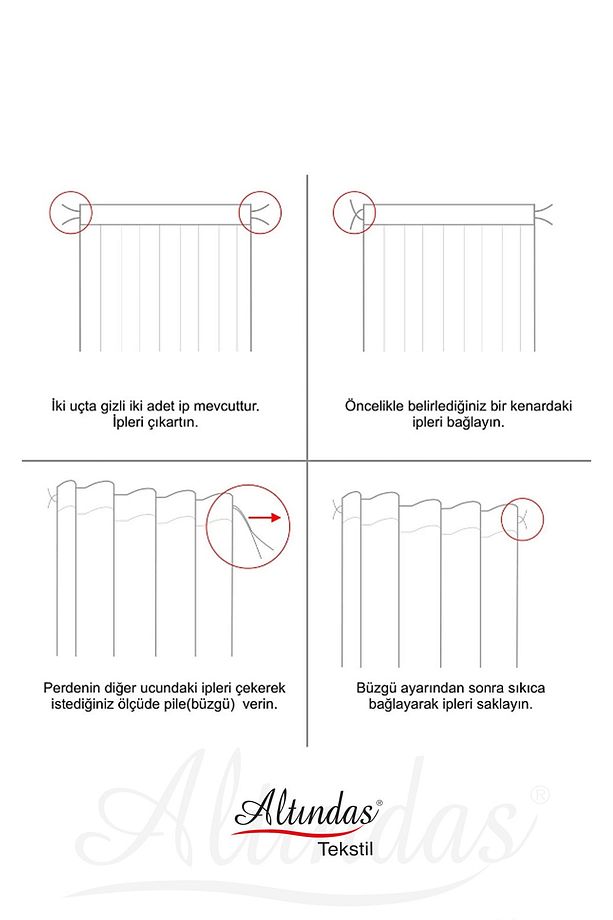 Petek Fon Perde Ekstrafor Büzgülü (PİLESİZ) Tek Kanat Sarı Pt-51 - 6