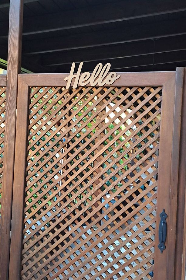 Ahşap "hello" Boyanabilir Duvar Yazısı, Dekorasyon, Boyama, Oda Süsü, Duvar Objesi - 2