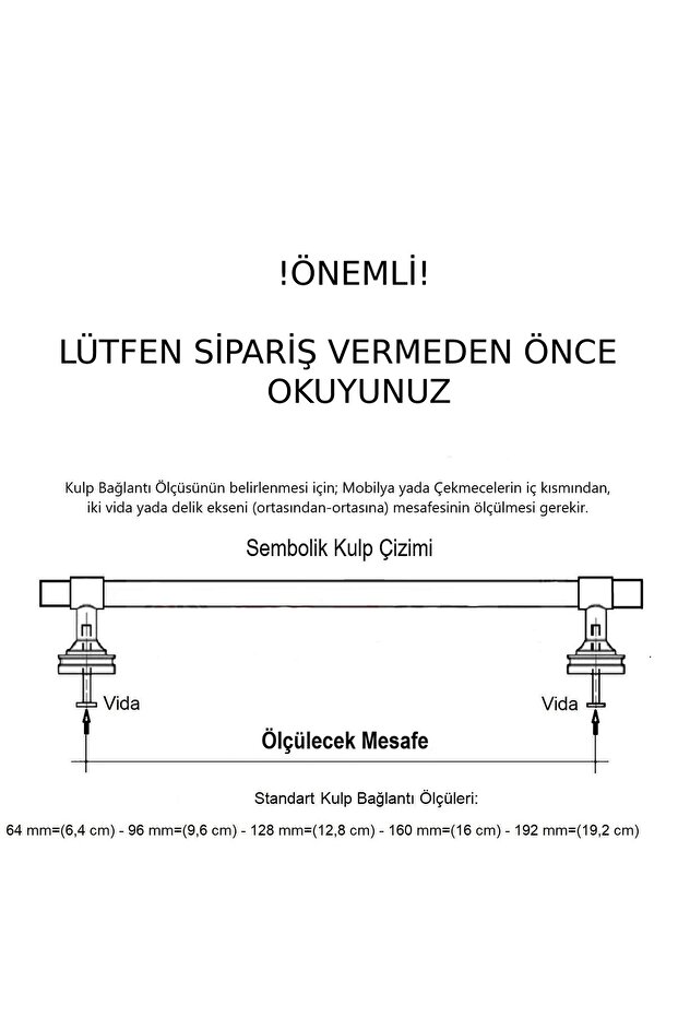 96mm Hasır Kulp Kapı Dolap Vestiyer Çekmece Kulbu Hasırkulp 96mm - 4