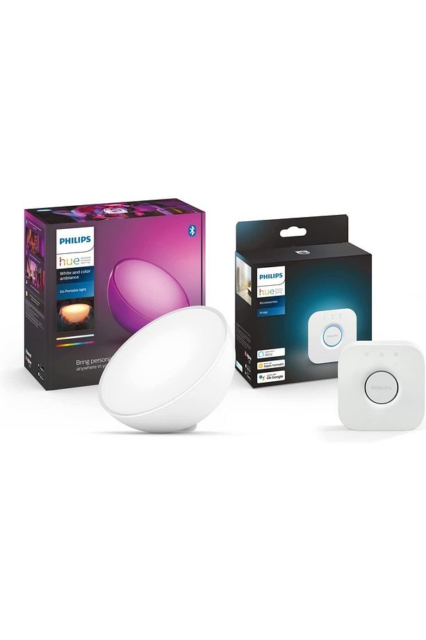 Hue Go V2 Şarjlı Akıllı Led Masa Lambası, Özel Başlangıç Seti - 1