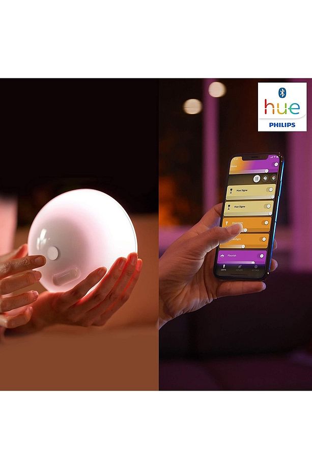 Hue Go V2 Şarjlı Akıllı Led Masa Lambası, Özel Başlangıç Seti - 5