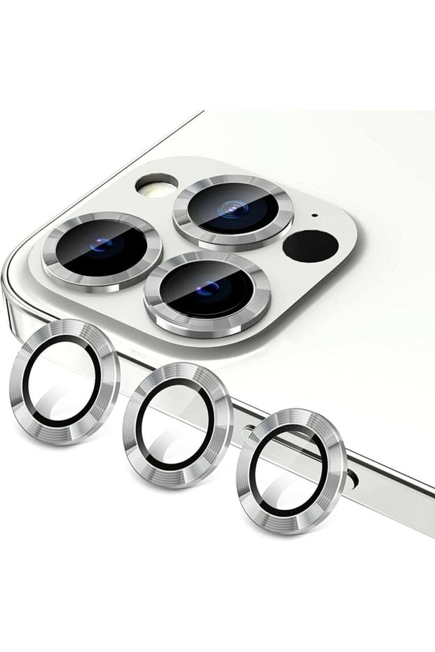 White Camera Protective Lens Compatible with iPhone 13 Pro Max