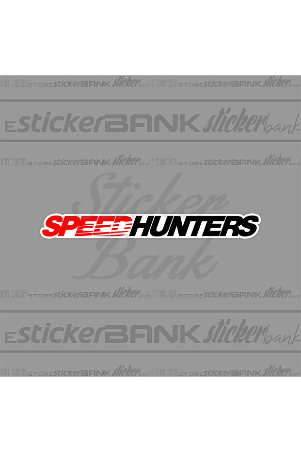 ملصق سيارة Speed Hunters