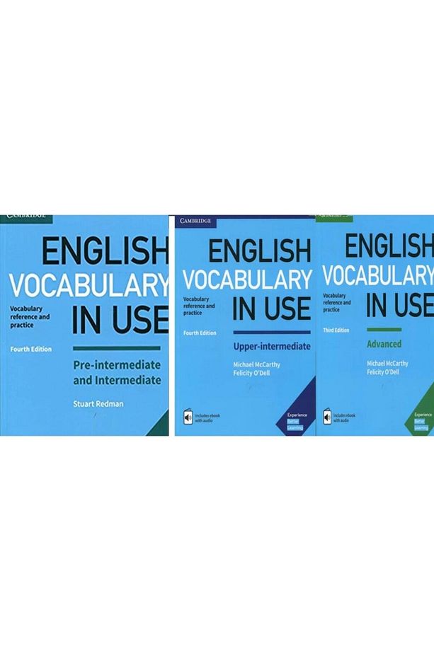 English Vocabulary In Use Pre-int + Upper-int + Advanced 3 Lü Set - 1