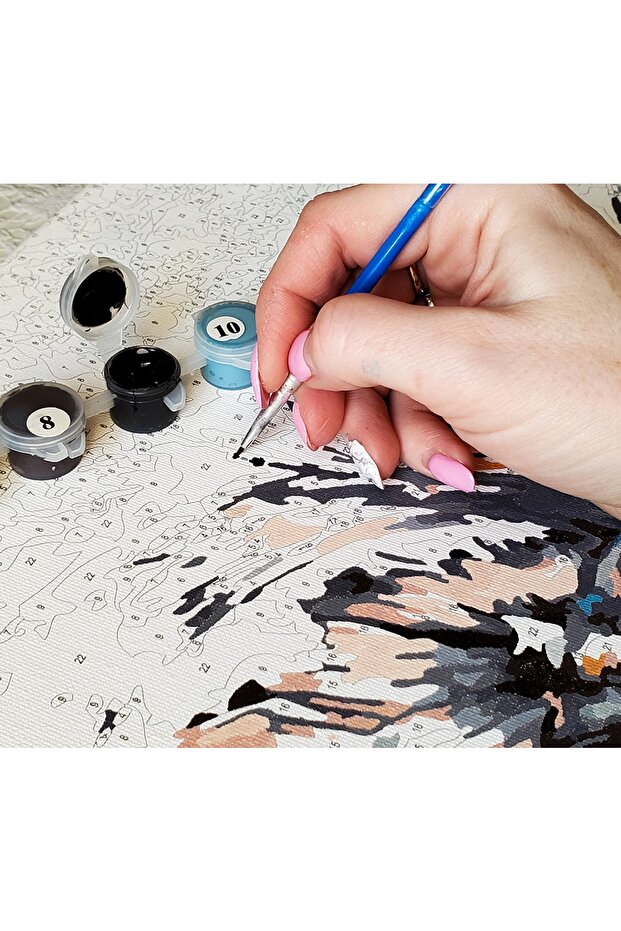 Sayılarla Boyama Seti - Liman Yolu - 4