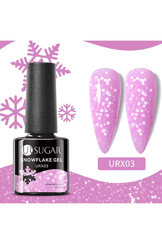 Snowflake Naıl Gel - 1