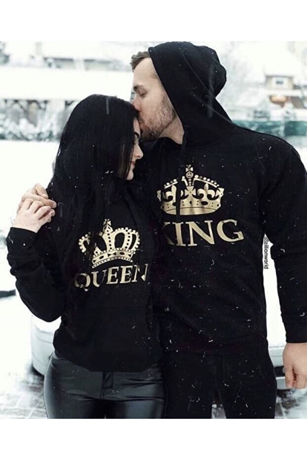Unisex Queen King Dear Couple Combination Sweat Set of 2