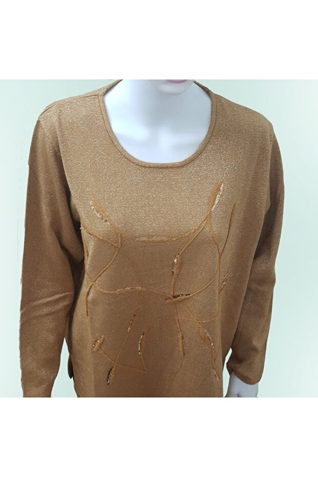 Simli Triko Bluz - 2