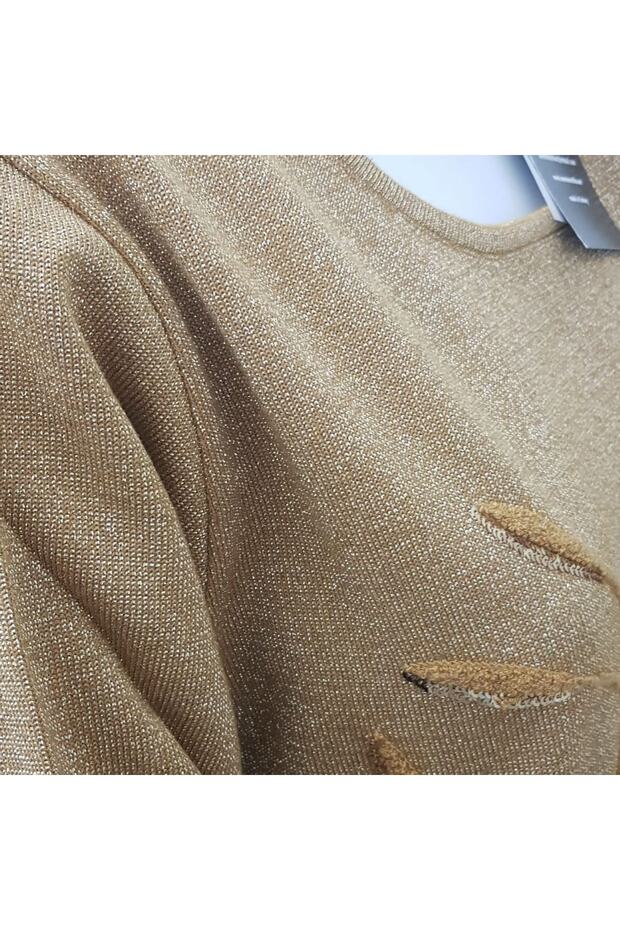 Simli Triko Bluz - 3