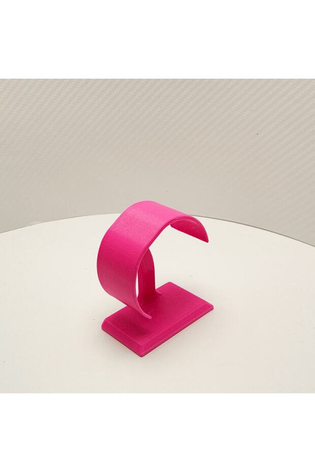 Pembe Renk Saat Standı - 3