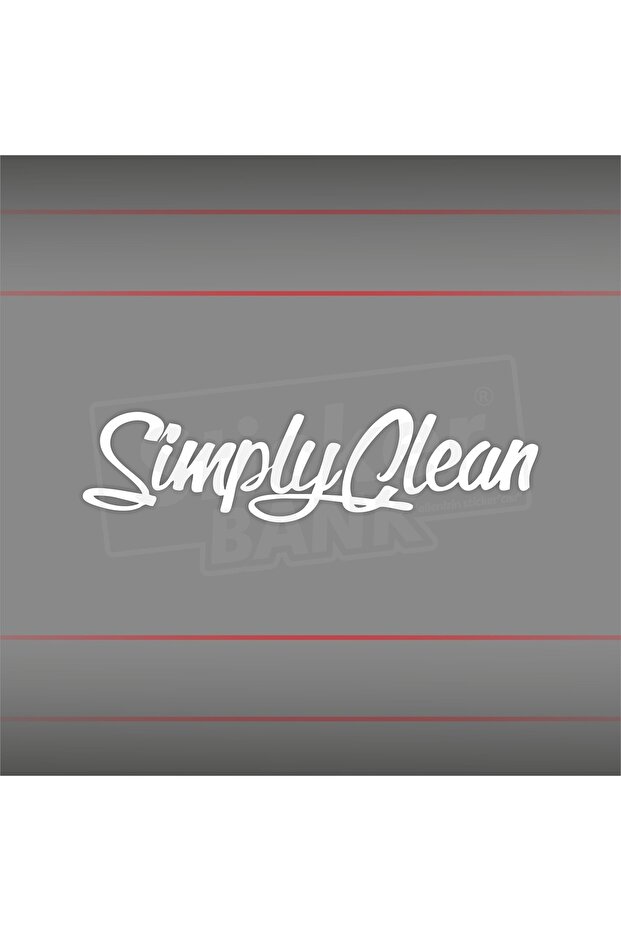 Car Sticker Simply Clean Sticker