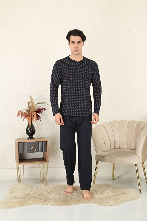 طقم بيجامة جيرسي واحد - 1