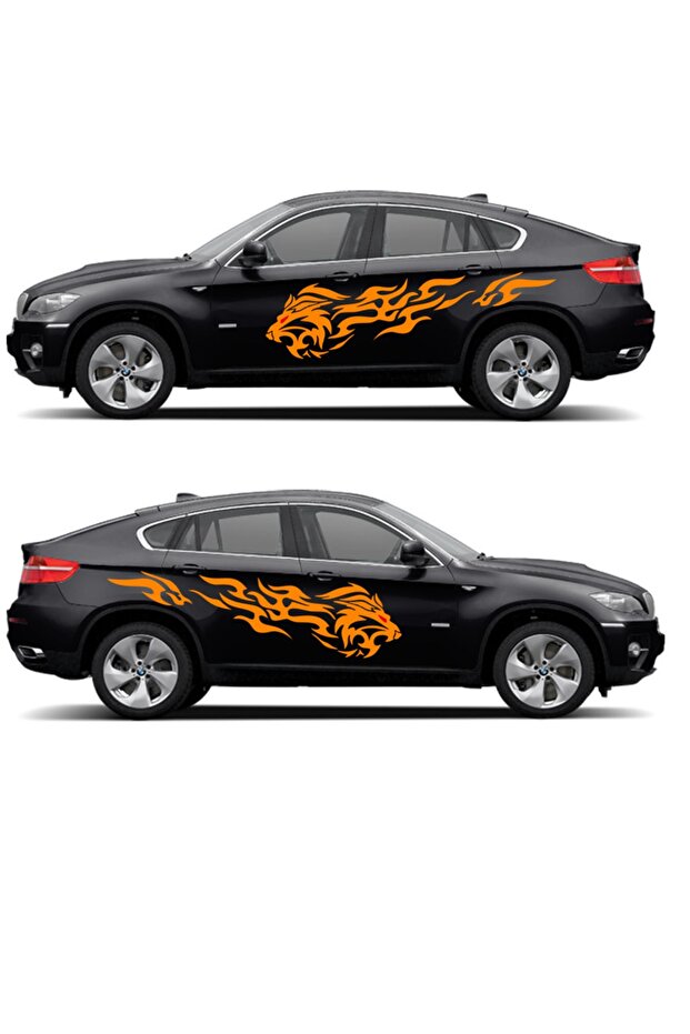 60 X 15 Cm Tribal Lion Auto Sticker