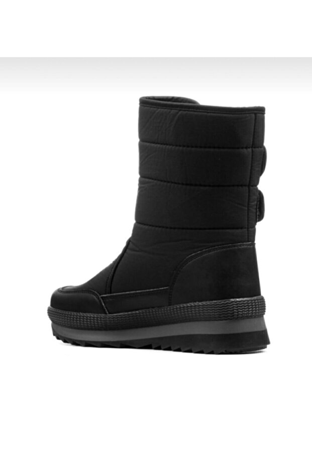 Altuntaş - Unisex Kaydırmaz Taban Kürklü Anatomik Bot - Siyah - 3