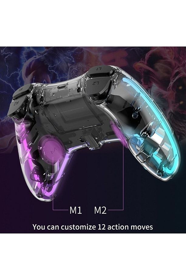 Wireless Gaming Controller Kablosuz Gamepad Telefon/android/ıos/pc/ps4/tv Box Uyumlu Oyun Kolu - 2