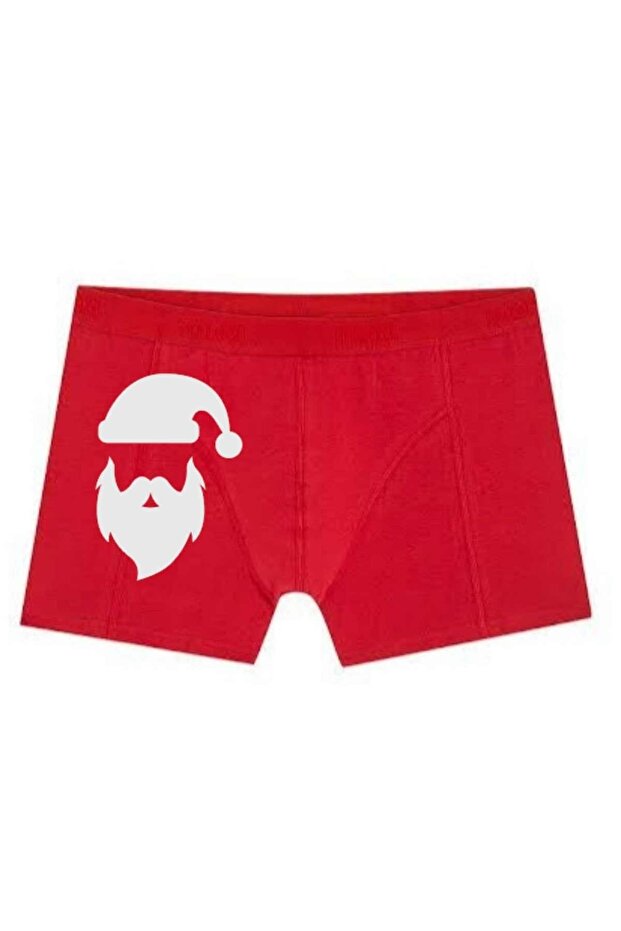 Noel Baba Yılbaşı 2 Hediye Boxer - 1