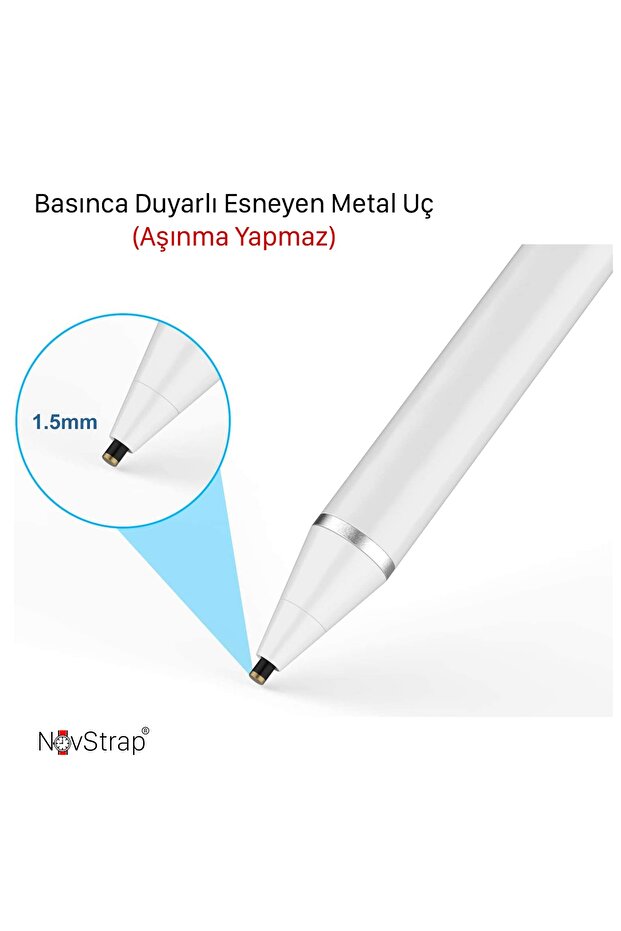 Huawei Mediapad T3/t5/t8/t10/t10s/matepad Uyumlu Active Stylus Dokunmatik Tablet Kalemi - 5