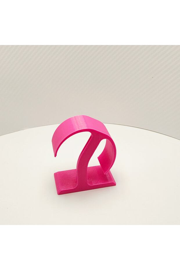 Pembe Renk Saat Standı - 5