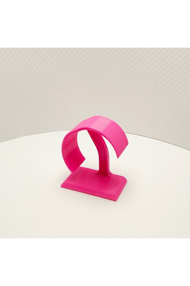 Pembe Renk Saat Standı - 6