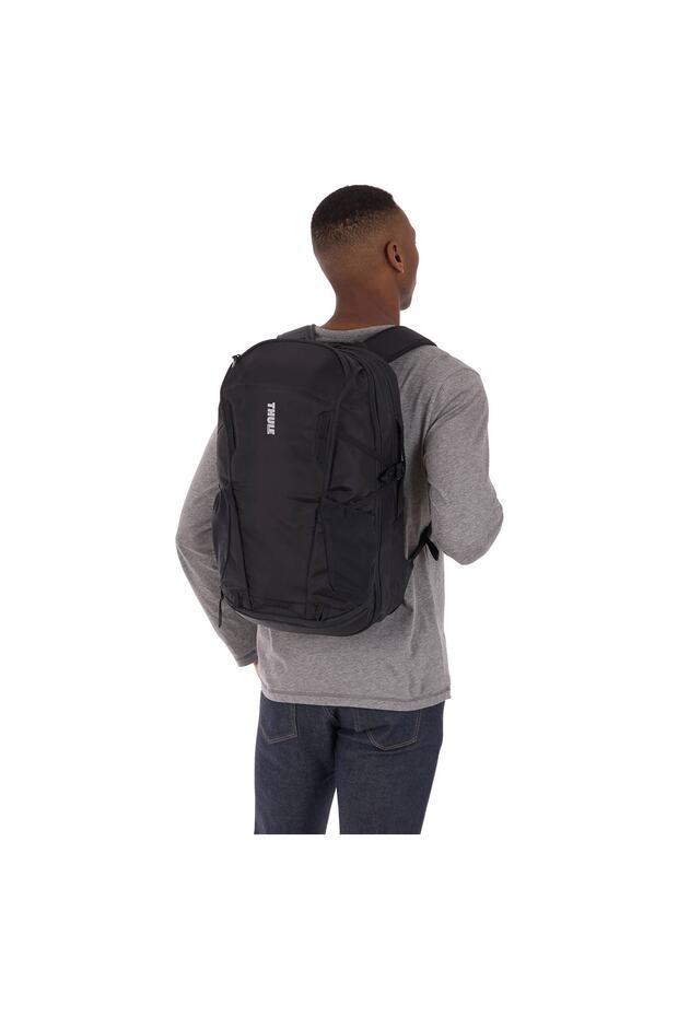 Enroute 30l Siyah Notebook Sırt Çantası - 8