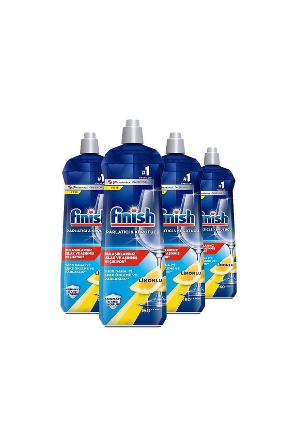 Bulaşık Makinesi Parlatıcı 800 Ml Limonlu X 4 - 1