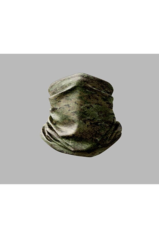 Camouflage Designed Biker Buff Mask Outdoor Neck Collar Unisex Bandana
