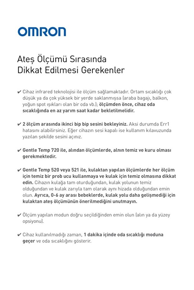 Gentle Temp 720 Alın Termometresi - 5