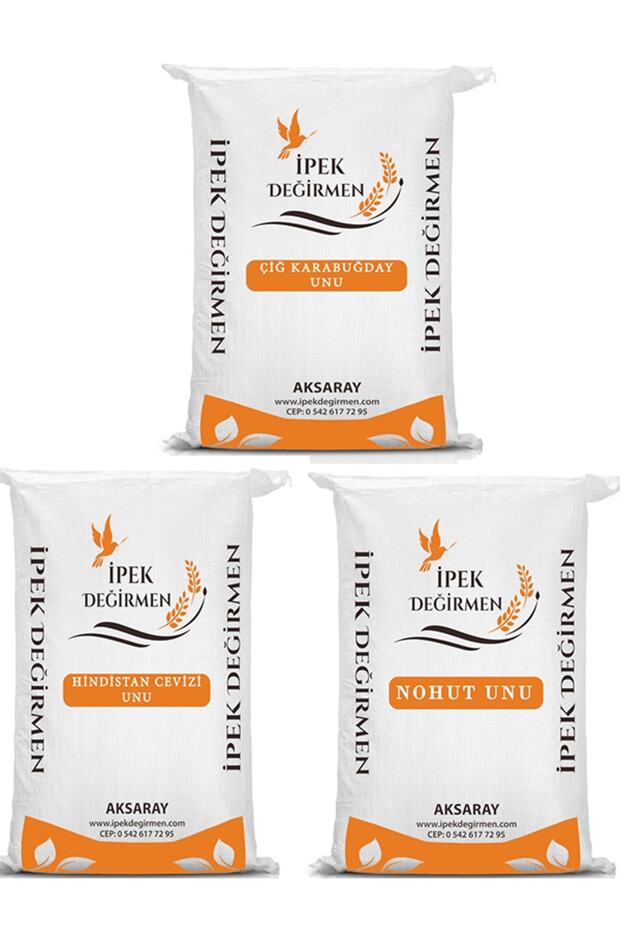 Glutensiz Çiğ Karabuğday Hindistan Cevizi Nohut Unu 500 Gr - 1