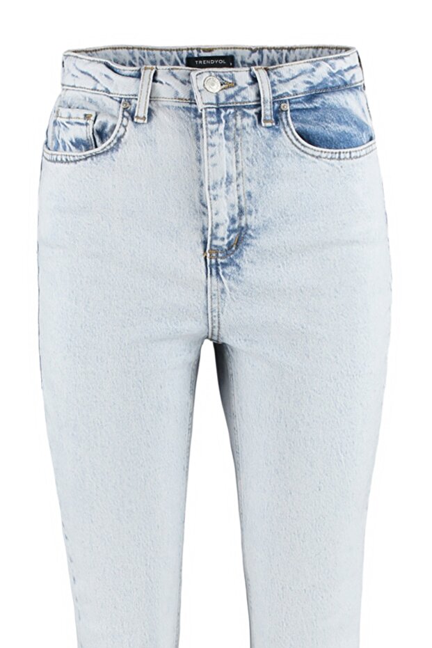 Mavi More Sustainable Yırtmaçlı Az Esnek Yüksek Bel Flare İspanyol Paça Jeans TWOAW22JE0382 - 8