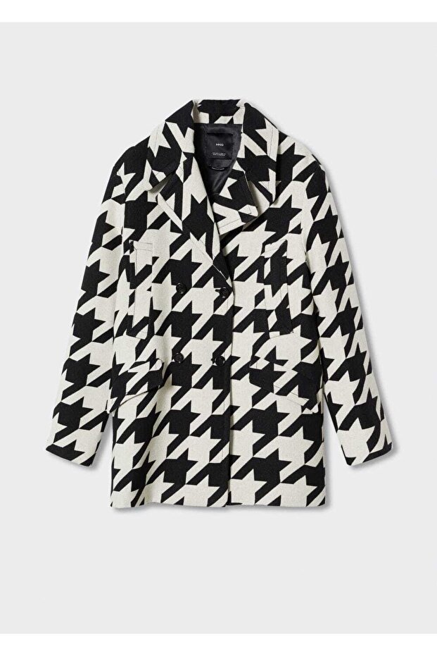 Düğmeli Pamuklu Palto - 3