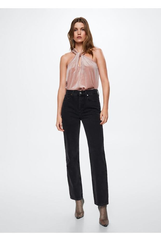 Düğümlü Kadife Üst - 2