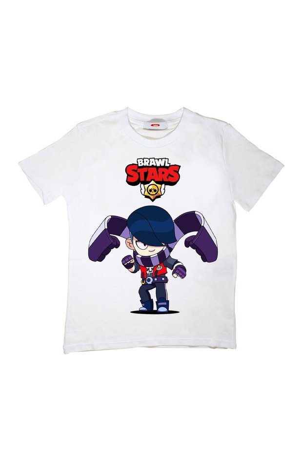 Brawl Stars Edgar Kids T-Shirt White Unisex