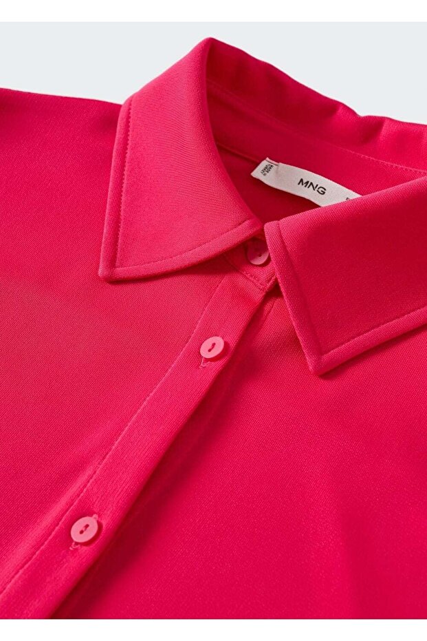 Kolları Yırtmaçlı Gömlek - 7