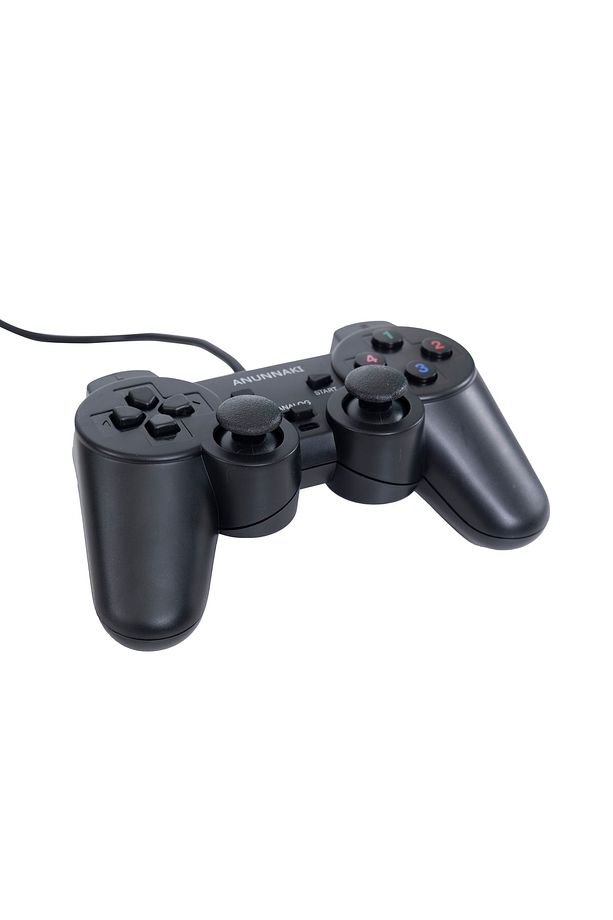 Titreşimli Dualshock Usb Kablolu Joystick Oyun Kolu Konsolu Pc Bilgisayar Gamepad - 4