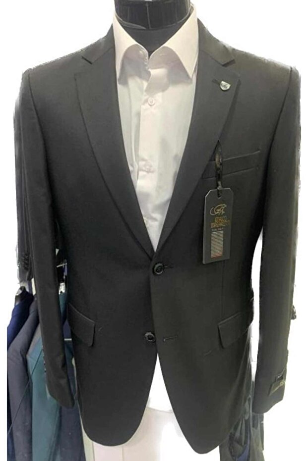 Kaşe Yün Klasik Ceket - 1