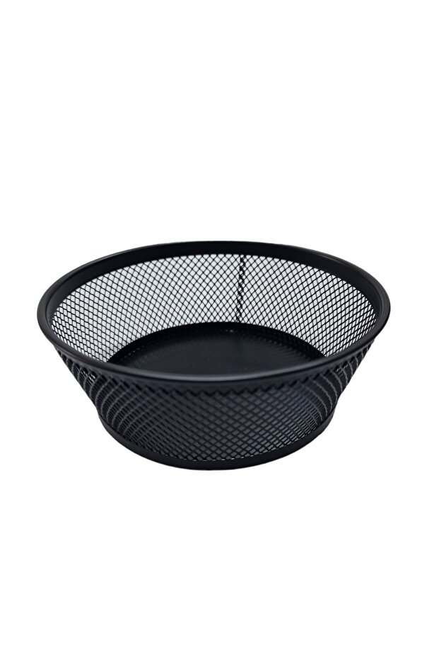 Metal Wire Bread Bowl Fruit Bowl Snack Bowl Potato Presentation Bowl 19 Cm