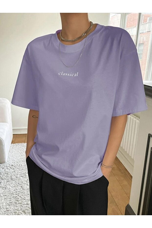 Μπλουζάκι Oversize Classical Printed - 2