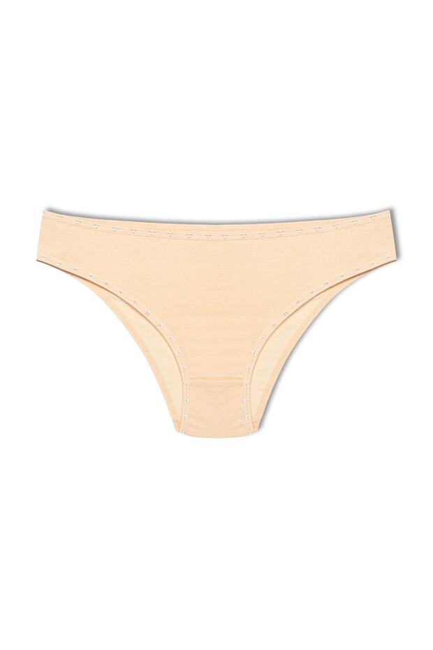 Skin Cotton Heart Rubber Slip Women's Panties