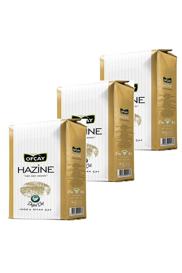 Hazine Dökme Çay 1000 G 3 Adet - 1