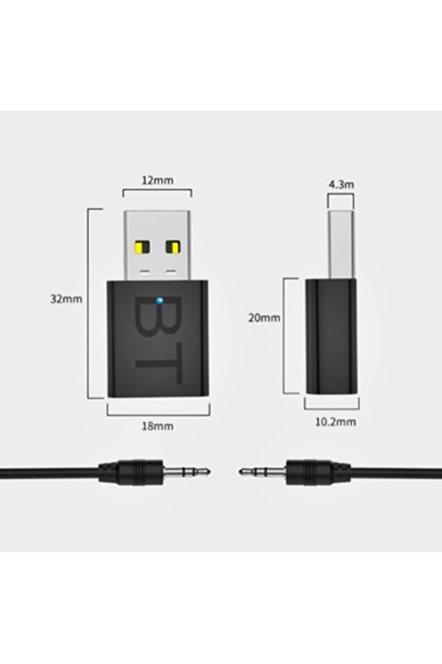 Bluetooth Audio Transmitter Receiver Usb Bluetooth Adapter For Wireless Listening From PC And TV With Headphones - 3