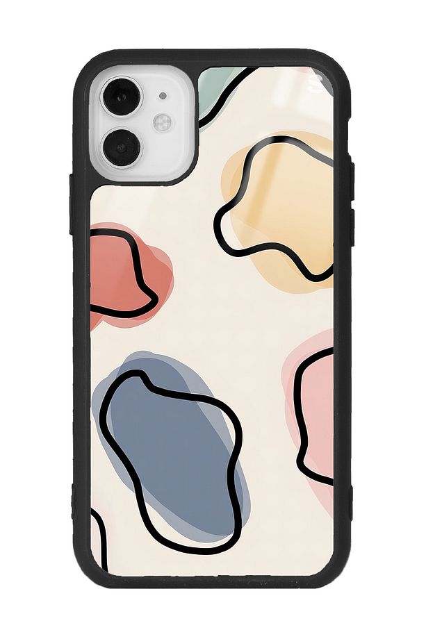 Iphone 11 Nude Milky Tasarımlı Glossy Telefon Kılıfı - 1