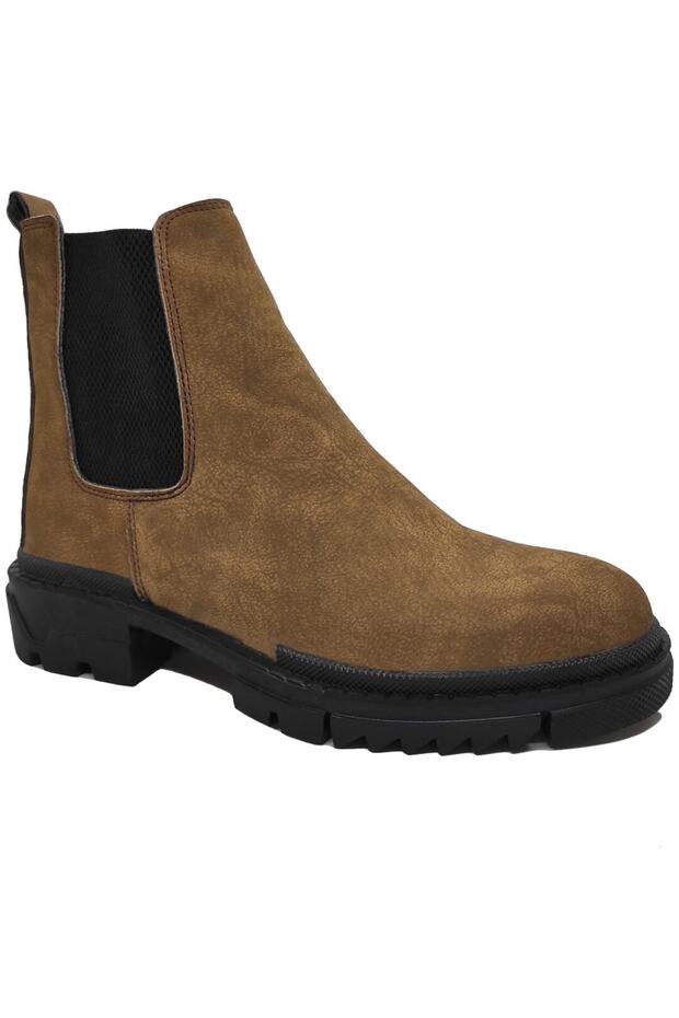 E645 Camel Nubuk Erkek Bot - 1