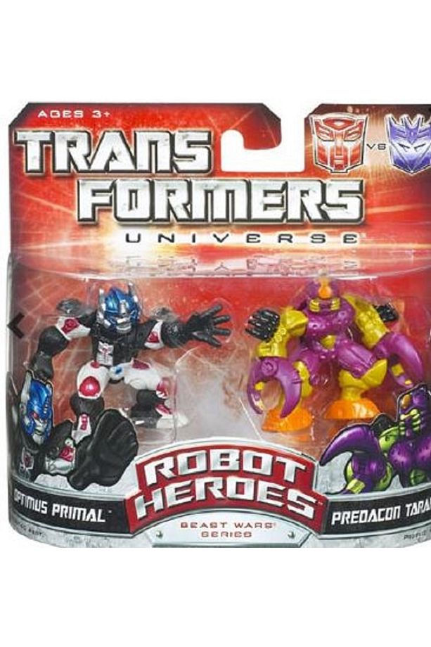 Optimus Primal - Predacon Tarantulas - 2008 Year - Collectors Edition - 2